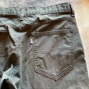 Levi’s men’s grey slim fit pants